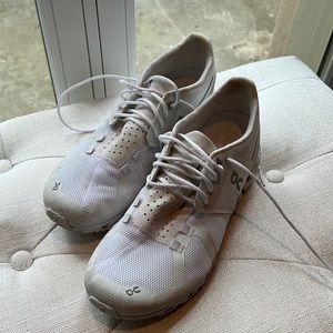 On cloud running shoes
